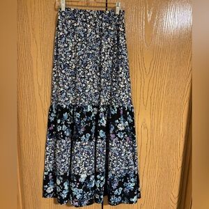 Free People Floral Gypsy Skirt, size XS